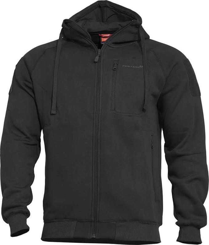 Pentagon Leonidas 2.0 Sweatshirt Met Rits Zwart 2XL Man