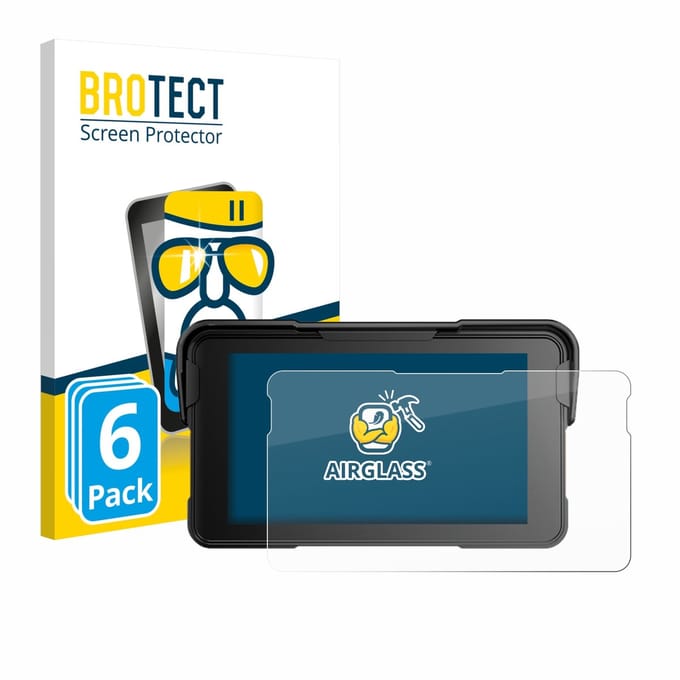 Screenprotector 6 Stuks voor NFOIEIS Base 5" Beschermglas transparant