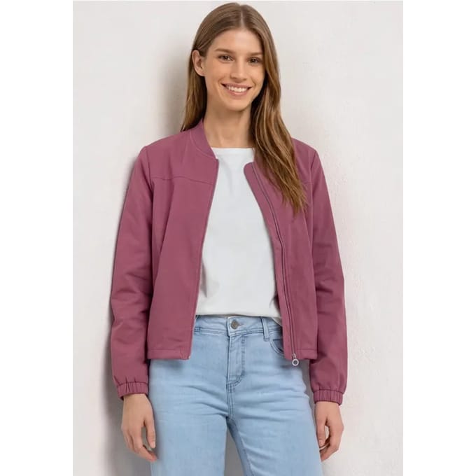 Blouson met lange mouwen en ritssluiting