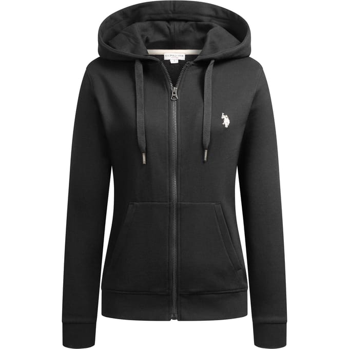 U.S. POLO ASSN. dames sweatjack USRubyy van katoen-polyester mix