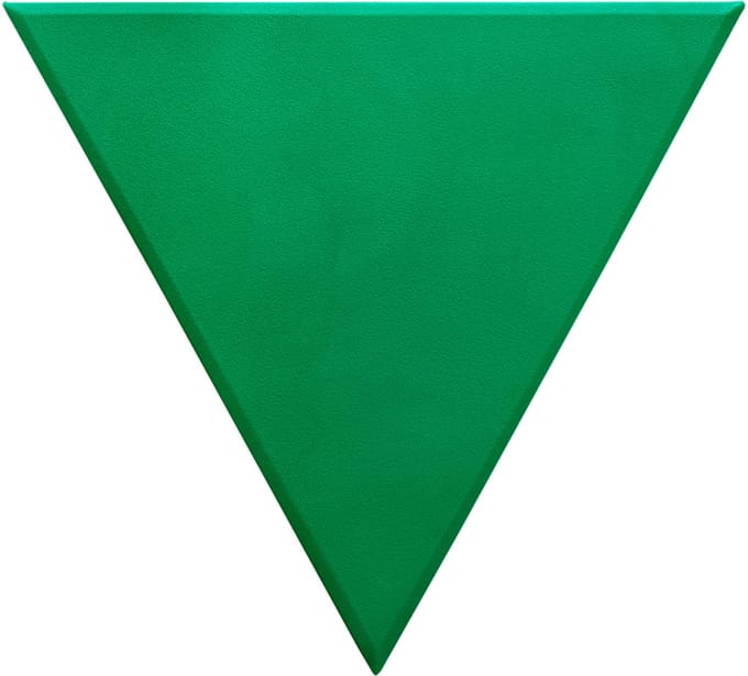 NO10 Hesje Zaalvoetbal trojkat VFMN-FLTR Groen