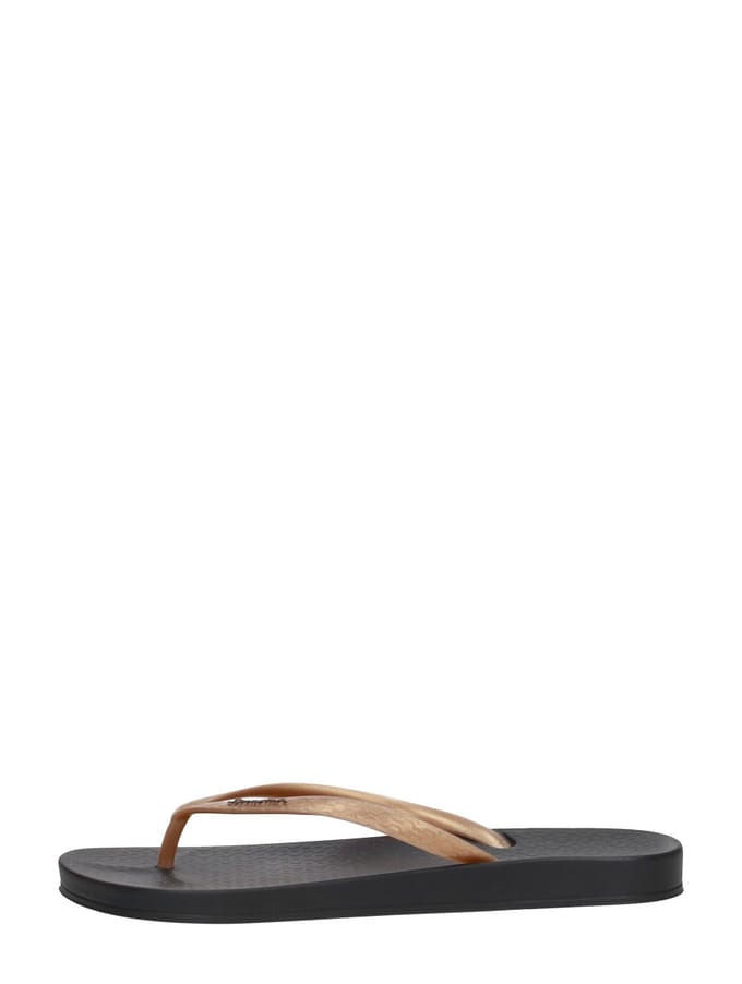Ipanema Anatomic Tan Dames Slippers - Black/Gold