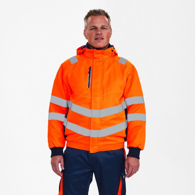 Engel Safety pilot jack 1247-935 - Hi-vis Orange / Blue Ink - XS
