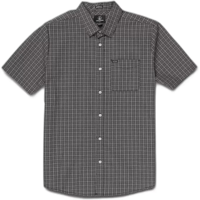 Geweven mini geruit overhemd Volcom