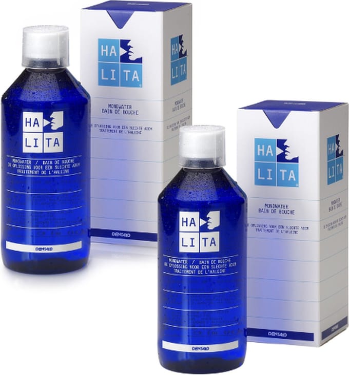 Halita Mondwater - 2 x 500 ml - Voordeelverpakking