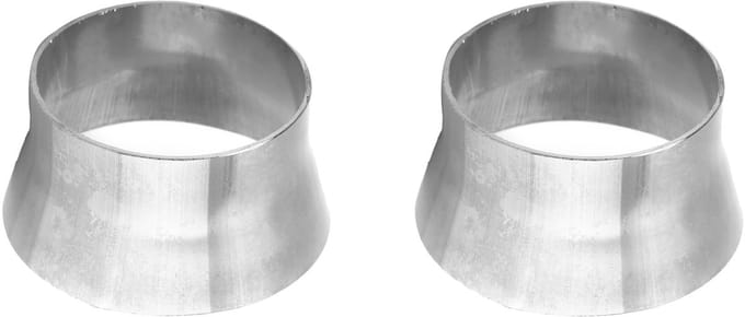 Dailygoods - RVS Overgangsadapter voor Buizen 2.5" naar 3"