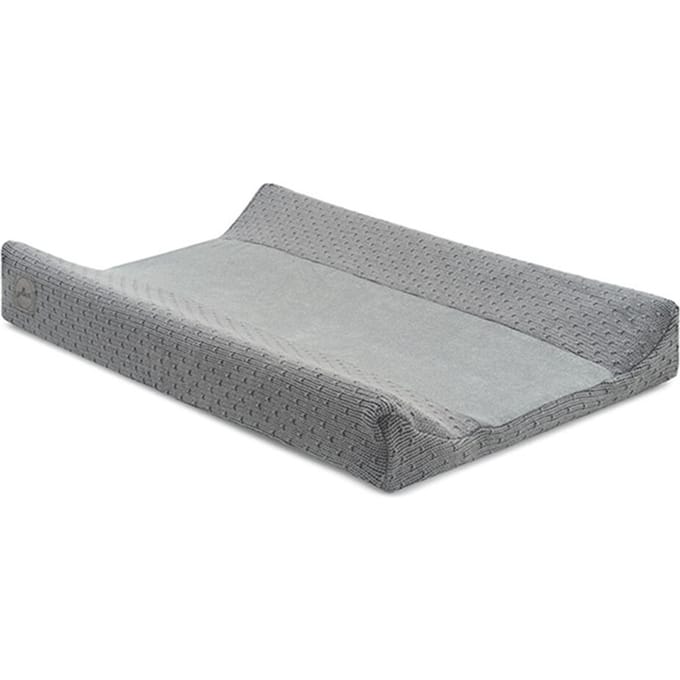 Jollein Aankleedkussenhoes Bliss Knit 50x70cm - Storm Grey