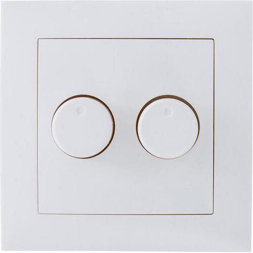 EcoDim Eco-Dim Duo dimmerknop Wit (RAL 9010)