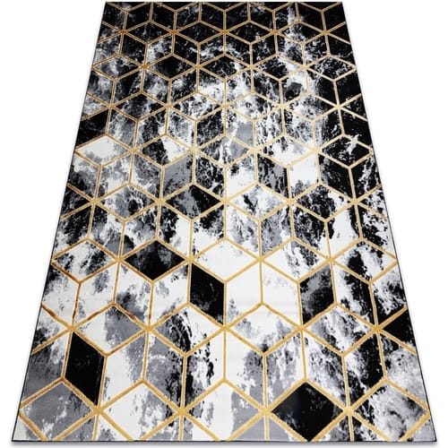 Kleden Rugsx Tapijt GLOSS 3D modern 409A 82 Kubus 80x150 cm