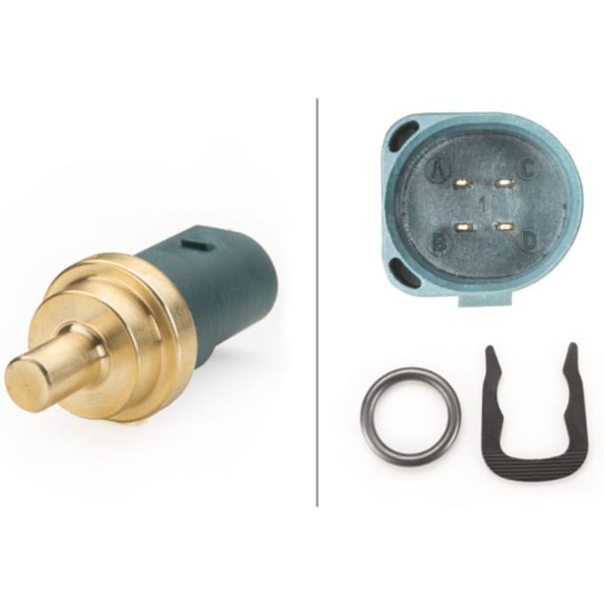 Temperatuursensor HELLA 6PT 009 107-141