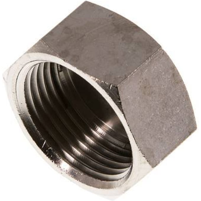 G 3/4'' Vernikkeld Messing Afsluitkap 16 Bar [2 Stuks]