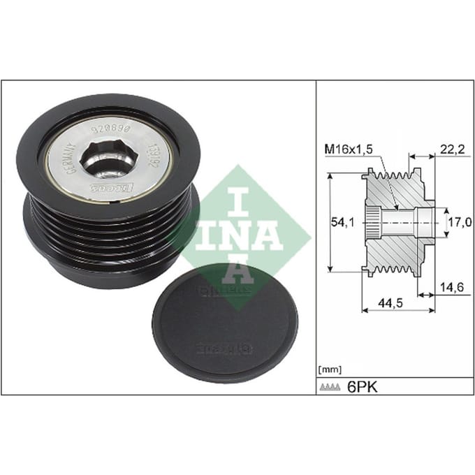 Schaeffler Ina Generator vrijloop INA 535 0352 10