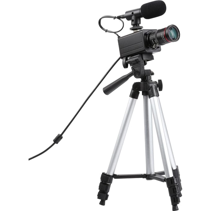 4K HD Camera Computercamera USB Webcam 10x Optische Zoom Handmatige Focus Automatische Belichtingscompensatie camera with microphone & tripod