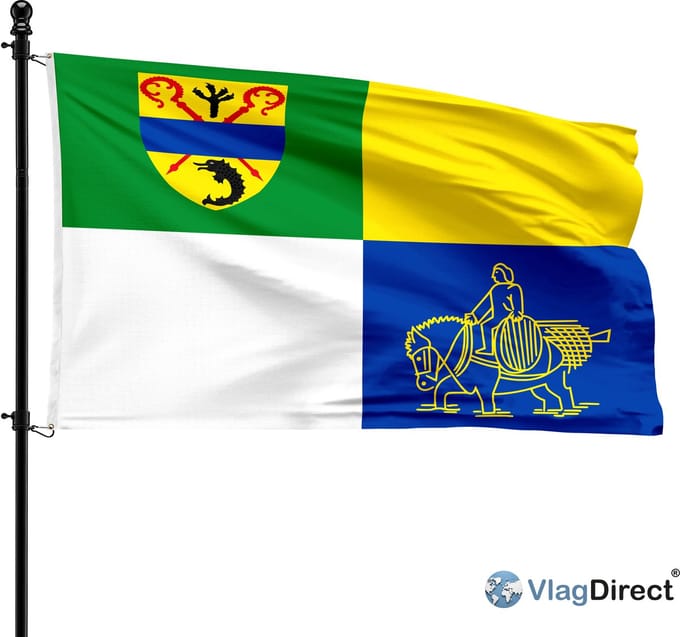 Koksijdse vlag - Gemeente Koksijde vlag - 90 x 150 cm.