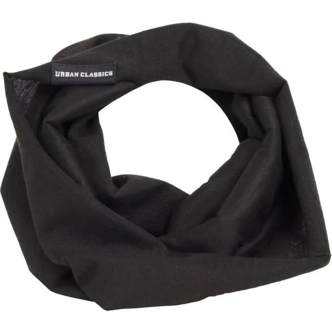 Urban Classics Light Tube Scarf Unisex Tunnelsjaal - zwart - Standard