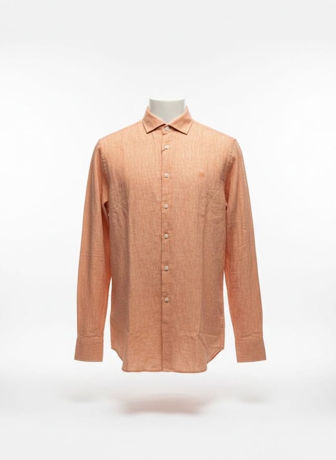 Vanguard - Overhemd - Mannen - Oranje - Maat L