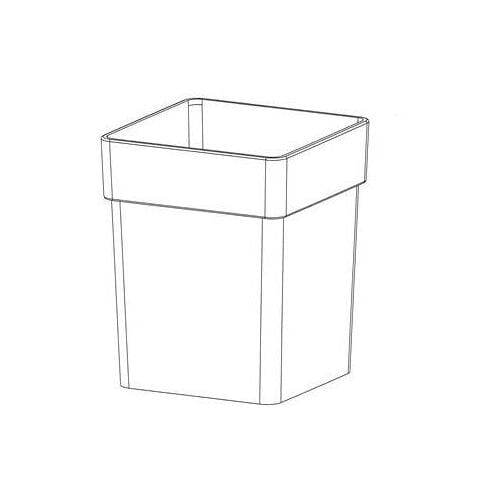 Giese replacement toilet brush glass 81287