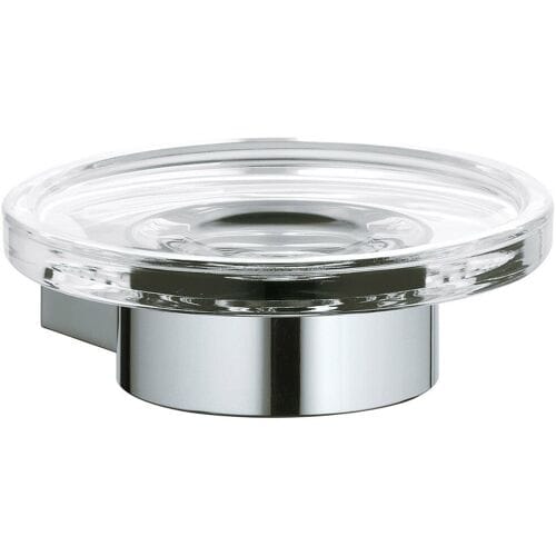 Keuco Plan - Zeepschaal met houder, helder glas/chroom 14955019000