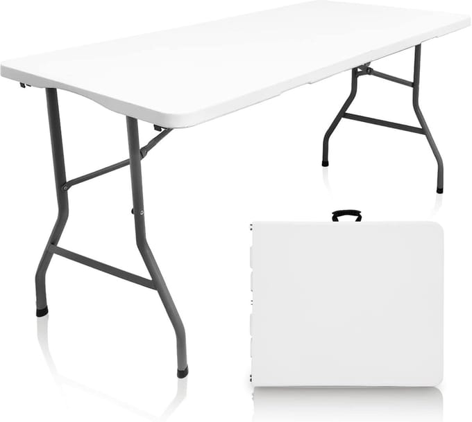 Kunststof klaptafel bi-fold 150 cm