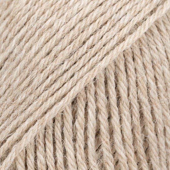 DROPS Nord Mix - 07 lichtbeige - Wol Garen