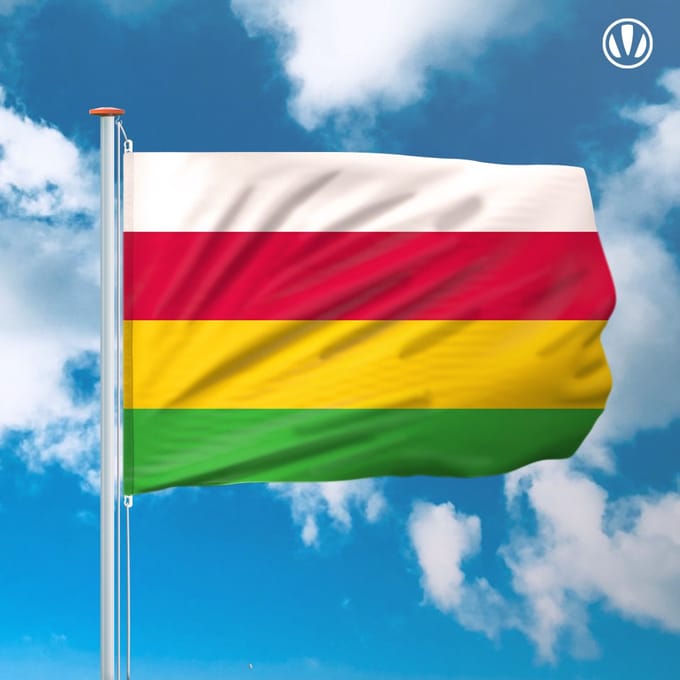 Vlag Dantumadiel 150x225cm