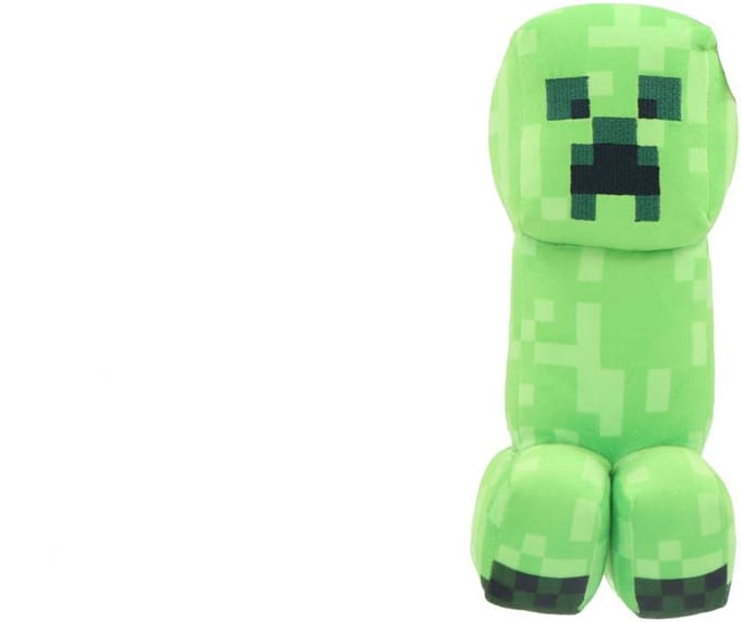 OttoSimon pluche speelgoed Minecraft Creeper 28 cm knuffel.