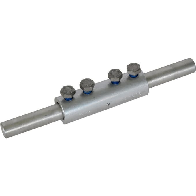 Dehn Aluminium Verbindingsbus Met 4 Schroeven M8X12mm - 385216