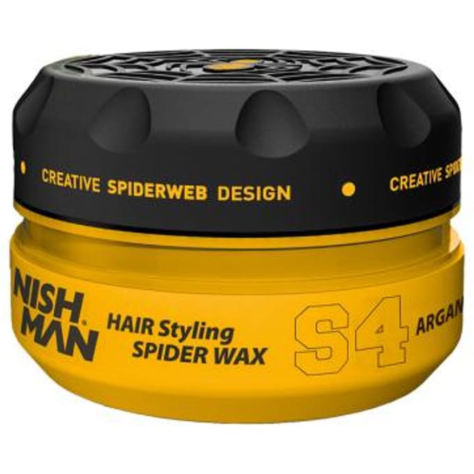 Nishman Aqua Spider Wax S4 Cire Cheveux Argan 150ml