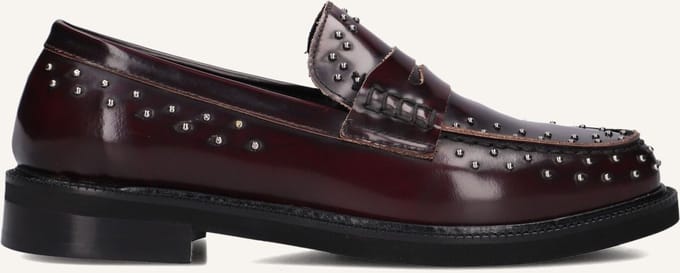 STEFANO LAURAN 12095 Loafers Dames - Instappers - Rood - Maat 38,5
