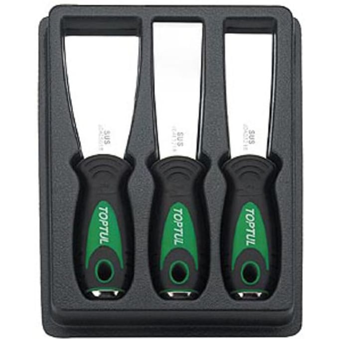 Schraperset TOPTUL 3 Stuk (50, 32, 32 mm)