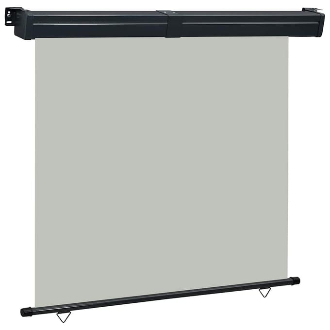 vidaXL - Balkonscherm - 165x250 - cm - grijs