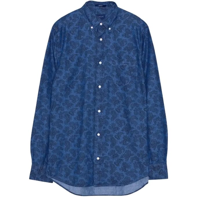 Overhemd Gant Paisley Chambray
