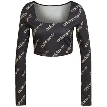T-shirt Korte Mouw adidas Ls Cr Top