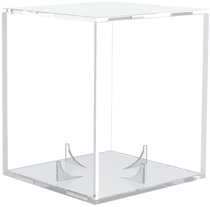 Cuhostki 1 Stuks - Honkbal Vitrine Transparant - Ps Materiaal - Stofdicht En Weerbestendig