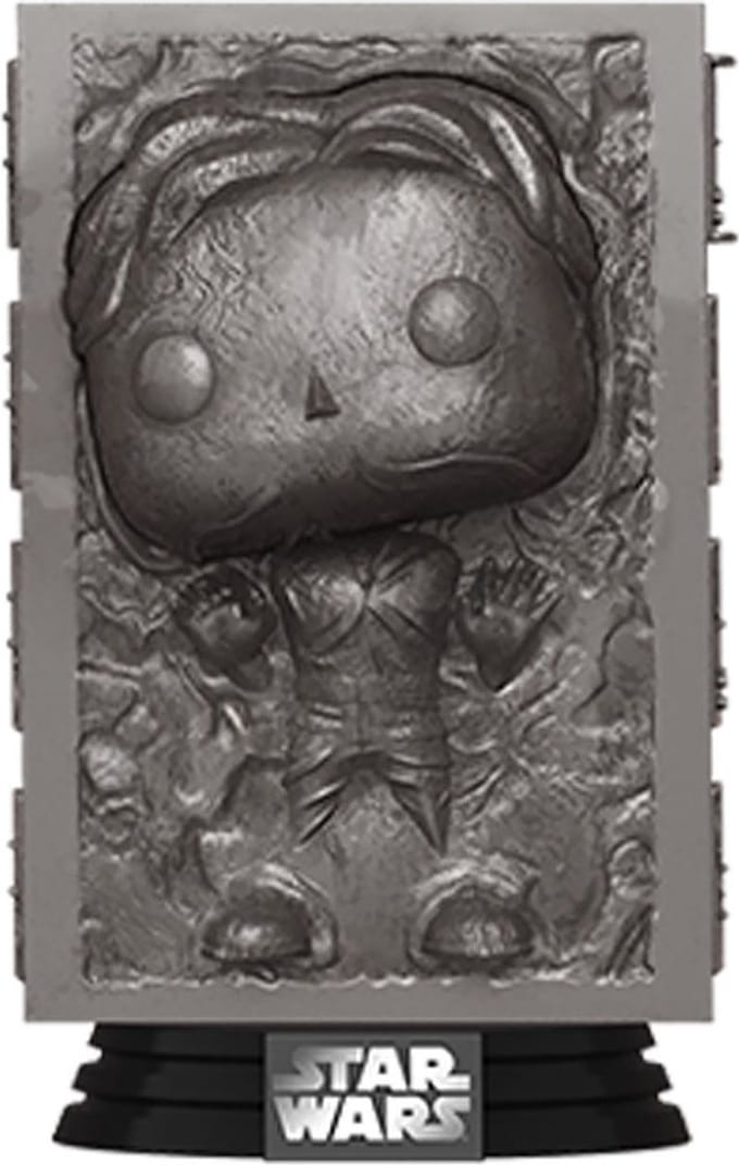 Pop Star Wars Han Solo in Carbonite Vinyl Figure