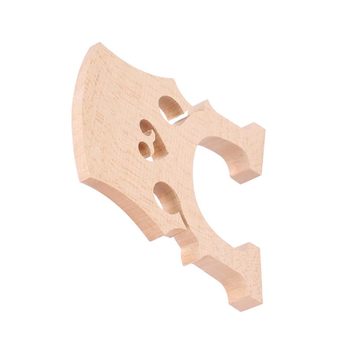 Vervangende onderdelen voor cellobrug van esdoornhout voor 44-34 cello's (44) beige