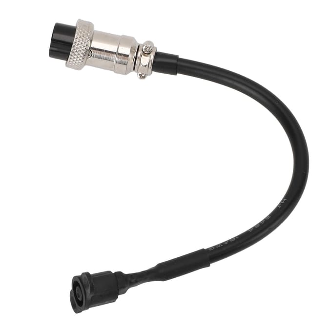 GX16 Luchtvaartconnector Kabel Veilige Verbinding Stabiele Stroomoverdracht Lichtgewicht Draagbaar Luchtvaart gray