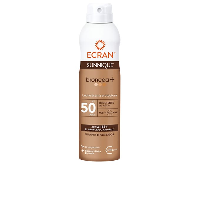 ECRAN SUNNIQUE BRONCEA+ beschermende nevel SPF 50 250 ml