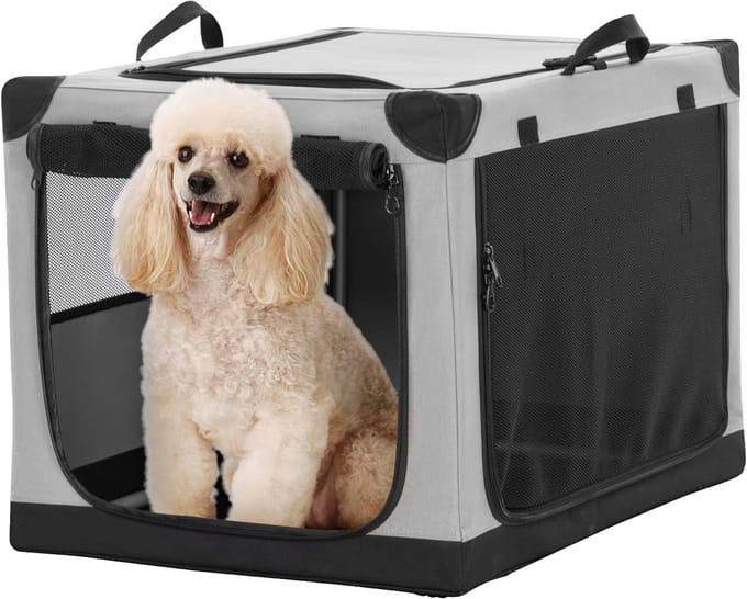 Opvouwbare Transportbox Hond - Draagbare Bench met Stevig Frame voor Alle Maten