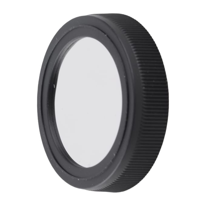 50mm Professionele Astronomische Telescoop Objectieflens Filmkap Zonnefilter 5.0 black