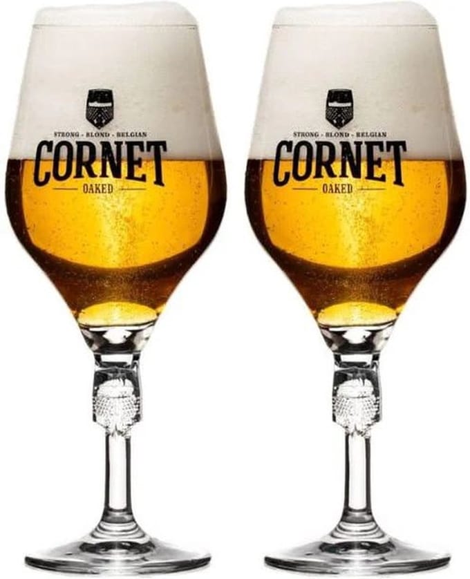 Cornet Bierglazen 330 ml - 2 stuks