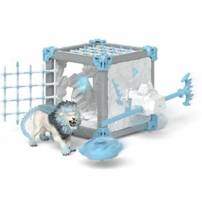 Schleich Eldrador 42766 BattleCave Ice Lion