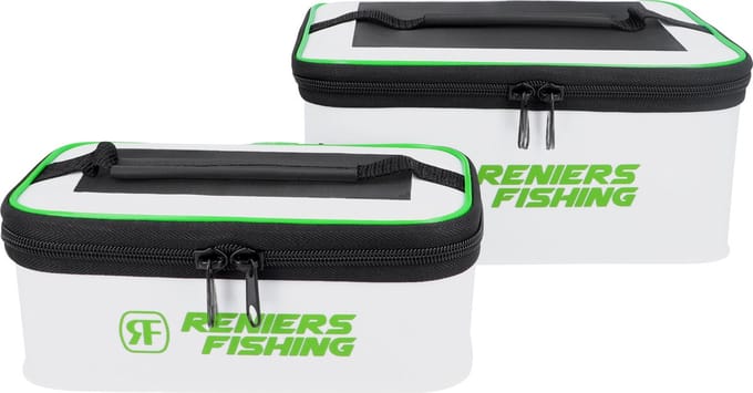 Reniers Fishing EVA Maggot & Accessory Bag White 2 Stuks