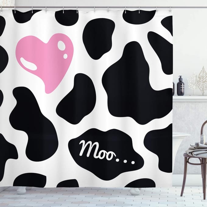 ABAKUHAUS Douchescherm – Camouflage – 175 × 240 cm – Polyester, Waterafstotend