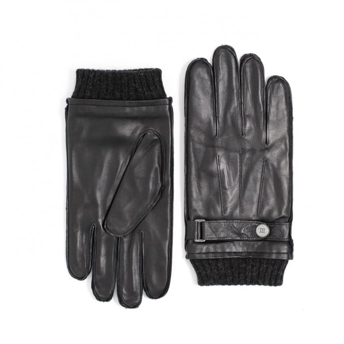 STIPE | Handschoenen van schapenleer | zwart