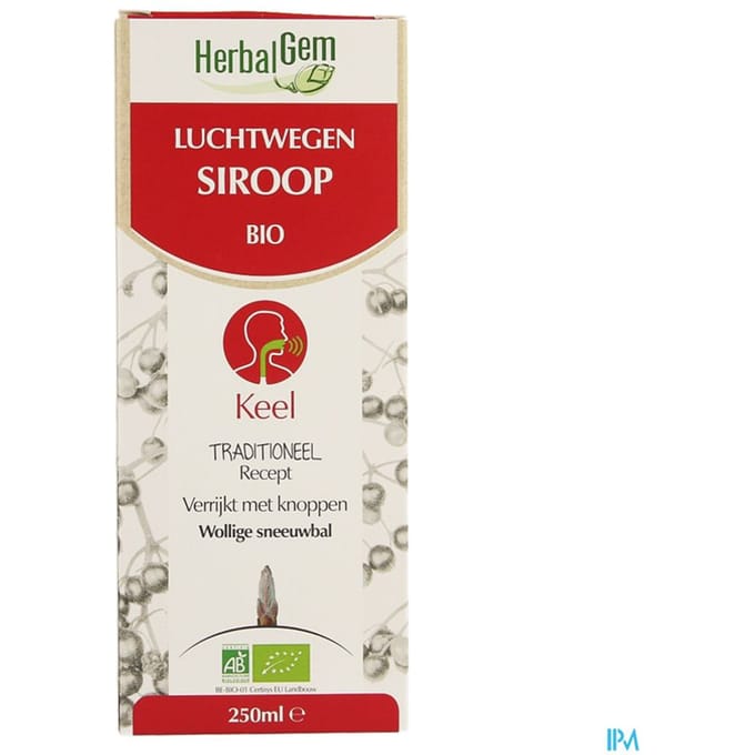 Herbalgem Verkoudheidssiroop 250ml