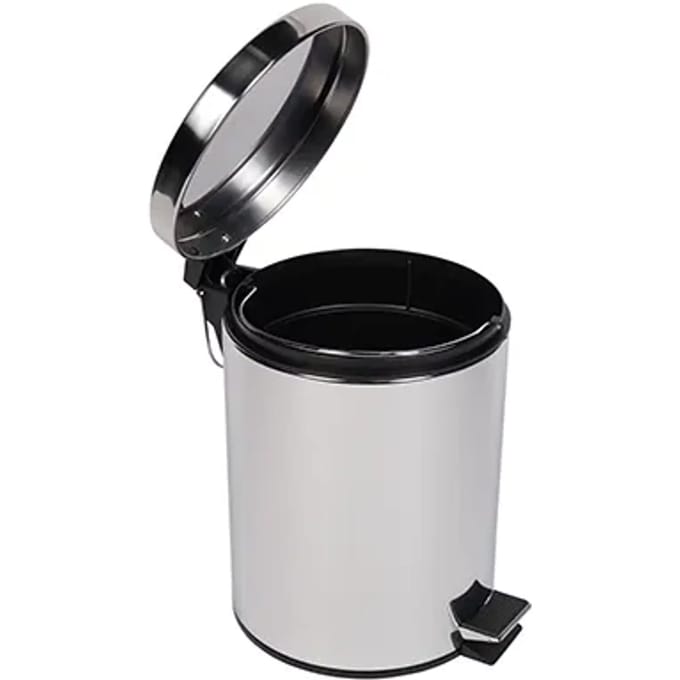 5l Pedal Bin Mat Lichtgrijs