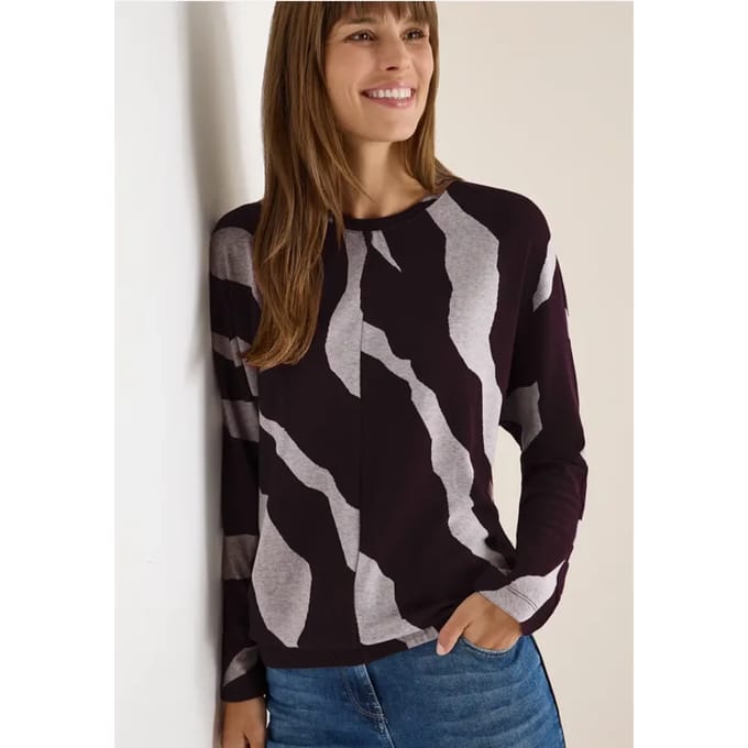 Jacquard gemêleerd Shirt