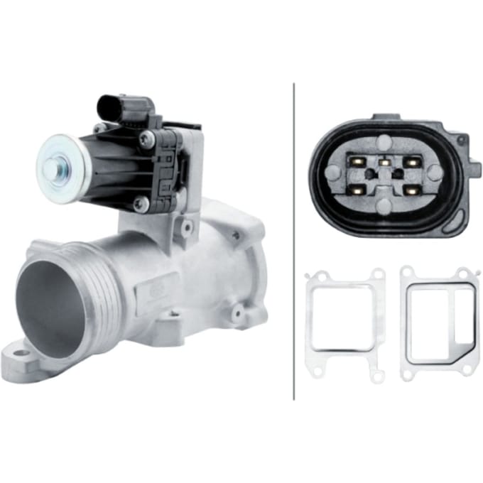 EGR-klep HELLA 6NU 014 864-591