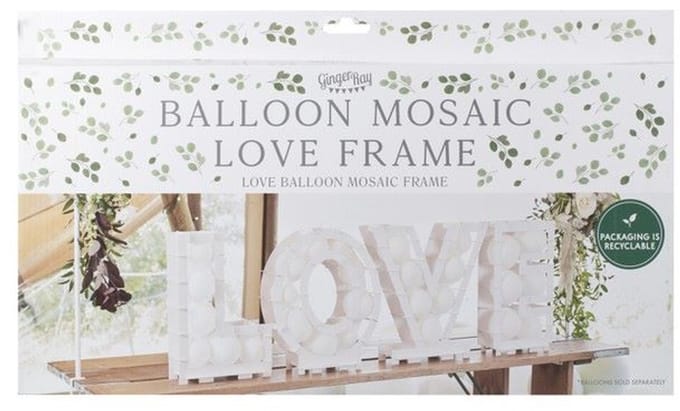 Ginger Ray - Ginger Ray - Mozaïek frame LOVE